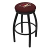 Holland Bar Stool Co. 30" Blk Wrinkle Arizona Coyotes Swivel Bar Stool, Accent Ring -Kitchen & Dining Furniture Sales Store Holland20Bar20Stool20Co L8B2BAriCoy 1