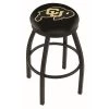 Holland Bar Stool Co. 30" Blk Wrinkle Colorado Swivel Bar Stool, Accent Ring -Kitchen & Dining Furniture Sales Store Holland20Bar20Stool20Co L8B2BColoUn