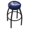 Holland Bar Stool Co. 30" Blk Wrinkle Gonzaga Swivel Bar Stool, Accent Ring -Kitchen & Dining Furniture Sales Store Holland20Bar20Stool20Co L8B2BGonzga