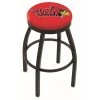Holland Bar Stool Co. 30" Blk Wrinkle Illinois State Swivel Bar Stool, Accent Ring -Kitchen & Dining Furniture Sales Store Holland20Bar20Stool20Co L8B2BIllStU
