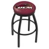 Holland Bar Stool Co. 25" Blk Wrinkle Louisiana-Monroe Swivel Bar Stool, Accent Ring -Kitchen & Dining Furniture Sales Store Holland20Bar20Stool20Co L8B2BLA Mon