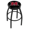 Holland Bar Stool Co. 30" Blk Wrinkle Miami (OH) Swivel Bar Stool, Accent Ring -Kitchen & Dining Furniture Sales Store Holland20Bar20Stool20Co L8B2BMia OH