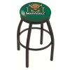 Holland Bar Stool Co. 25" Blk Wrinkle Marshall Swivel Bar Stool, Accent Ring -Kitchen & Dining Furniture Sales Store Holland20Bar20Stool20Co L8B2BMrshll