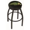 Holland Bar Stool Co. 25" Blk Wrinkle North Dakota State Swivel Bar Stool, Accent Ring -Kitchen & Dining Furniture Sales Store Holland20Bar20Stool20Co L8B2BNDakSt B