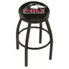 Holland Bar Stool Co. 25" Blk Wrinkle Northern Illinois Swivel Bar Stool, Accent Ring -Kitchen & Dining Furniture Sales Store Holland20Bar20Stool20Co L8B2BNorIll