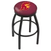 Holland Bar Stool Co. 25" Blk Wrinkle USC Trojans Swivel Bar Stool, Accent Ring -Kitchen & Dining Furniture Sales Store Holland20Bar20Stool20Co L8B2BSouCal