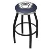Holland Bar Stool Co. 30" Blk Wrinkle Butler Swivel Bar Stool, Chrome Ring -Kitchen & Dining Furniture Sales Store Holland20Bar20Stool20Co L8B2CButler