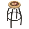 Holland Bar Stool Co. 30" Blk Wrinkle Indian Motorcycle Swivel Bar Stool, Chrome Ring -Kitchen & Dining Furniture Sales Store Holland20Bar20Stool20Co L8B2CIndn HD