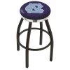 Holland Bar Stool Co. 30" Blk Wrinkle North Carolina Swivel Bar Stool, Chrome Ring -Kitchen & Dining Furniture Sales Store Holland20Bar20Stool20Co L8B2CNorCar