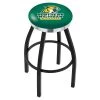 Holland Bar Stool Co. 25" Blk Wrinkle Northern Michigan Swivel Bar Stool, Chrome Ring -Kitchen & Dining Furniture Sales Store Holland20Bar20Stool20Co L8B2CNorMic