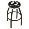 Holland Bar Stool Co. 30" Blk Wrinkle POW/MIA Swivel Bar Stool, Chrome Ring -Kitchen & Dining Furniture Sales Store Holland20Bar20Stool20Co L8B2CPOWMIA