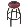 Holland Bar Stool Co. 30" Blk Wrinkle Southern Illinois Swivel Bar Stool, Chrome Ring -Kitchen & Dining Furniture Sales Store Holland20Bar20Stool20Co L8B2CSouIll 1