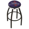 Holland Bar Stool Co. 30" Blk Wrinkle Tulsa Swivel Bar Stool, Chrome Ring -Kitchen & Dining Furniture Sales Store Holland20Bar20Stool20Co L8B2CTulsaU