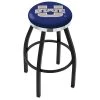 Holland Bar Stool Co. 30" Blk Wrinkle Utah State Swivel Bar Stool, Chrome Ring -Kitchen & Dining Furniture Sales Store Holland20Bar20Stool20Co L8B2CUtahSt