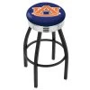 Holland Bar Stool Co. 25" Blk Wrinkle Auburn Swivel Bar Stool, Chrome Ring -Kitchen & Dining Furniture Sales Store Holland20Bar20Stool20Co L8B3CAuburn