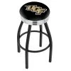 Holland Bar Stool Co. 30" Blk Wrinkle Central Florida Swivel Bar Stool, Chrome Ring -Kitchen & Dining Furniture Sales Store Holland20Bar20Stool20Co L8B3CCenFla