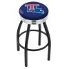 Holland Bar Stool Co. 25" Blk Wrinkle Louisiana Tech Swivel Bar Stool, Chrome Ring -Kitchen & Dining Furniture Sales Store Holland20Bar20Stool20Co L8B3CLaTech