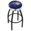 Holland Bar Stool Co. 30" Blk Wrinkle Montana State Swivel Bar Stool, Chrome Ring -Kitchen & Dining Furniture Sales Store Holland20Bar20Stool20Co L8B3CMontSt