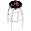 Holland Bar Stool Co. 30" Chrome Alabama Swivel Bar Stool, Accent Ring