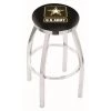 Holland Bar Stool Co. 30" Chrome U.S. Army Swivel Bar Stool, Accent Ring -Kitchen & Dining Furniture Sales Store Holland20Bar20Stool20Co L8C2CArmy