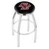 Holland Bar Stool Co. 30" Chrome Boston College Swivel Bar Stool, Accent Ring