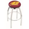 Holland Bar Stool Co. 30" Chrome Central Michigan Swivel Bar Stool, Accent Ring -Kitchen & Dining Furniture Sales Store Holland20Bar20Stool20Co L8C2CCenMic