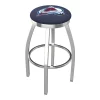 Holland Bar Stool Co. 25" Chrome Colorado Avalanche Swivel Bar Stool, Accent Ring -Kitchen & Dining Furniture Sales Store Holland20Bar20Stool20Co L8C2CColAva