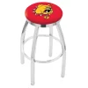 Holland Bar Stool Co. 25" Chrome Ferris State Swivel Bar Stool, Accent Ring -Kitchen & Dining Furniture Sales Store Holland20Bar20Stool20Co L8C2CFerrSt