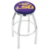 Holland Bar Stool Co. 25" Chrome Louisiana State Swivel Bar Stool, Accent Ring -Kitchen & Dining Furniture Sales Store Holland20Bar20Stool20Co L8C2CLaStUn