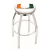 Holland Bar Stool Co. 30" Chrome Miami (FL) Swivel Bar Stool, Accent Ring -Kitchen & Dining Furniture Sales Store Holland20Bar20Stool20Co L8C2CMia FL