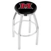 Holland Bar Stool Co. 25" Chrome Miami (OH) Swivel Bar Stool, Accent Ring -Kitchen & Dining Furniture Sales Store Holland20Bar20Stool20Co L8C2CMia OH