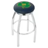 Holland Bar Stool Co. 30" Chrome Notre Dame Shamrock Swivel Bar Stool, Accent Ring -Kitchen & Dining Furniture Sales Store Holland20Bar20Stool20Co L8C2CND Shm