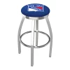 Holland Bar Stool Co. 30" Chrome New York Rangers Swivel Bar Stool, Accent Ring -Kitchen & Dining Furniture Sales Store Holland20Bar20Stool20Co L8C2CNYRang