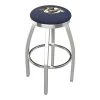 Holland Bar Stool Co. 25" Chrome Nashville Predators Swivel Bar Stool, Accent Ring -Kitchen & Dining Furniture Sales Store Holland20Bar20Stool20Co L8C2CNshPre