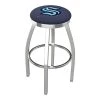 Holland Bar Stool Co 30" Chrome Seattle Kraken Swivel Bar Stool with Accent Ring -Kitchen & Dining Furniture Sales Store Holland20Bar20Stool20Co L8C2CSeaKrk