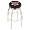 Holland Bar Stool Co. 25" Chrome Valdosta State Swivel Bar Stool, Accent Ring -Kitchen & Dining Furniture Sales Store Holland20Bar20Stool20Co L8C2CValdSt