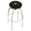 Holland Bar Stool Co. 30" Chrome Vanderbilt Swivel Bar Stool, Accent Ring