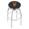 Holland Bar Stool Co. 30" Chrome Arizona State Swivel Bar Stool, Accent Ring, Pitchfork -Kitchen & Dining Furniture Sales Store Holland20Bar20Stool20Co L8C3CArizSt F