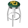 Holland Bar Stool Co. 30" Chrome Baylor Swivel Bar Stool, Accent Ring