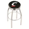 Holland Bar Stool Co. 25" Chrome Cincinnati Swivel Bar Stool, Accent Ring -Kitchen & Dining Furniture Sales Store Holland20Bar20Stool20Co L8C3CCincin