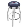 Holland Bar Stool Co. 25" Chrome Colorado Avalanche Swivel Bar Stool, Accent Ring -Kitchen & Dining Furniture Sales Store Holland20Bar20Stool20Co L8C3CColAva