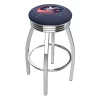 Holland Bar Stool Co. 25" Chrome Columbus Blue Jackets Swivel Bar Stool, Accent Ring -Kitchen & Dining Furniture Sales Store Holland20Bar20Stool20Co L8C3CColBlu