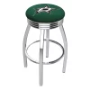 Holland Bar Stool Co. 25" Chrome Dallas Stars Swivel Bar Stool, Accent Ring -Kitchen & Dining Furniture Sales Store Holland20Bar20Stool20Co L8C3CDalSta