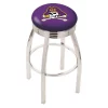 Holland Bar Stool Co. 30" Chrome East Carolina Swivel Bar Stool, Accent Ring