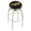 Holland Bar Stool Co. 25" Chrome Georgia Tech Swivel Bar Stool, Accent Ring -Kitchen & Dining Furniture Sales Store Holland20Bar20Stool20Co L8C3CGATech 1