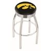 Holland Bar Stool Co. 25" Chrome Iowa Swivel Bar Stool, Accent Ring -Kitchen & Dining Furniture Sales Store Holland20Bar20Stool20Co L8C3CIowaUn