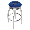 Holland Bar Stool Co. 30" Chrome St Louis Blues Swivel Bar Stool, Accent Ring -Kitchen & Dining Furniture Sales Store Holland20Bar20Stool20Co L8C3CSTLBlu