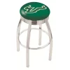 Holland Bar Stool Co. 30" Chrome South Florida Swivel Bar Stool, Accent Ring