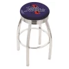 Holland Bar Stool Co. 25" Chrome Tulsa Swivel Bar Stool, Accent Ring -Kitchen & Dining Furniture Sales Store Holland20Bar20Stool20Co L8C3CTulsaU 1
