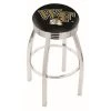 Holland Bar Stool Co. 25" Chrome Wake Forest Swivel Bar Stool, Accent Ring -Kitchen & Dining Furniture Sales Store Holland20Bar20Stool20Co L8C3CWakeFr
